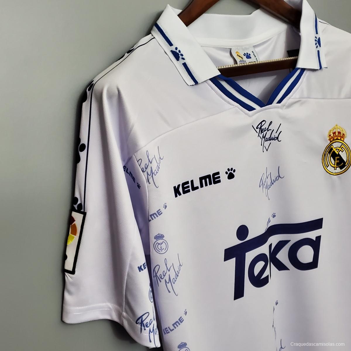 Retro Real Madrid 94/96 home Soccer Jersey