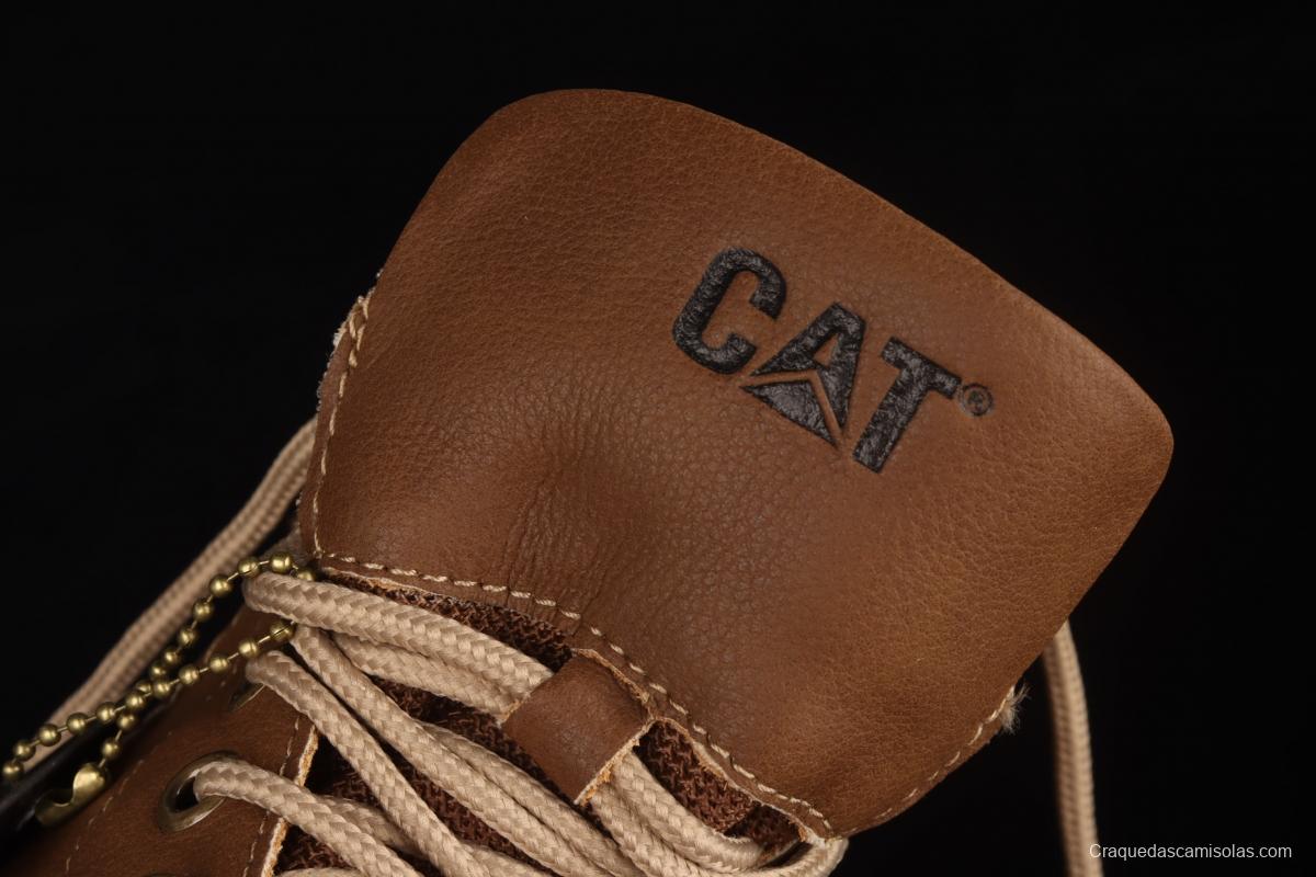 CAT FOOTWEAR/ CAT RYMAN WP 21SS autumn and winter new outdoor rhubarb boots series P717888KHAKI