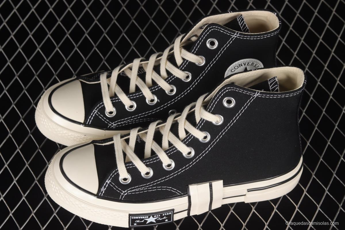 Converse 1970s x Rubber Patchwork latest rubber deconstruction series high-top sneakers AO2113C