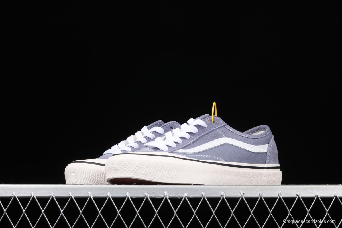 Vans Style 36 Decon SF Vance blue-gray half-moon Baotou vulcanized canvas shoes VN0A3MVLK0B