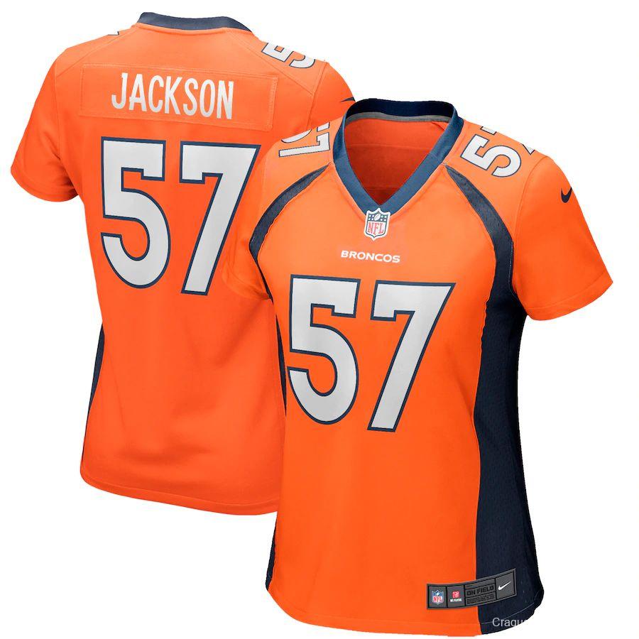 Women's Tom Jackson Orange Retired Player Limited Team Jersey