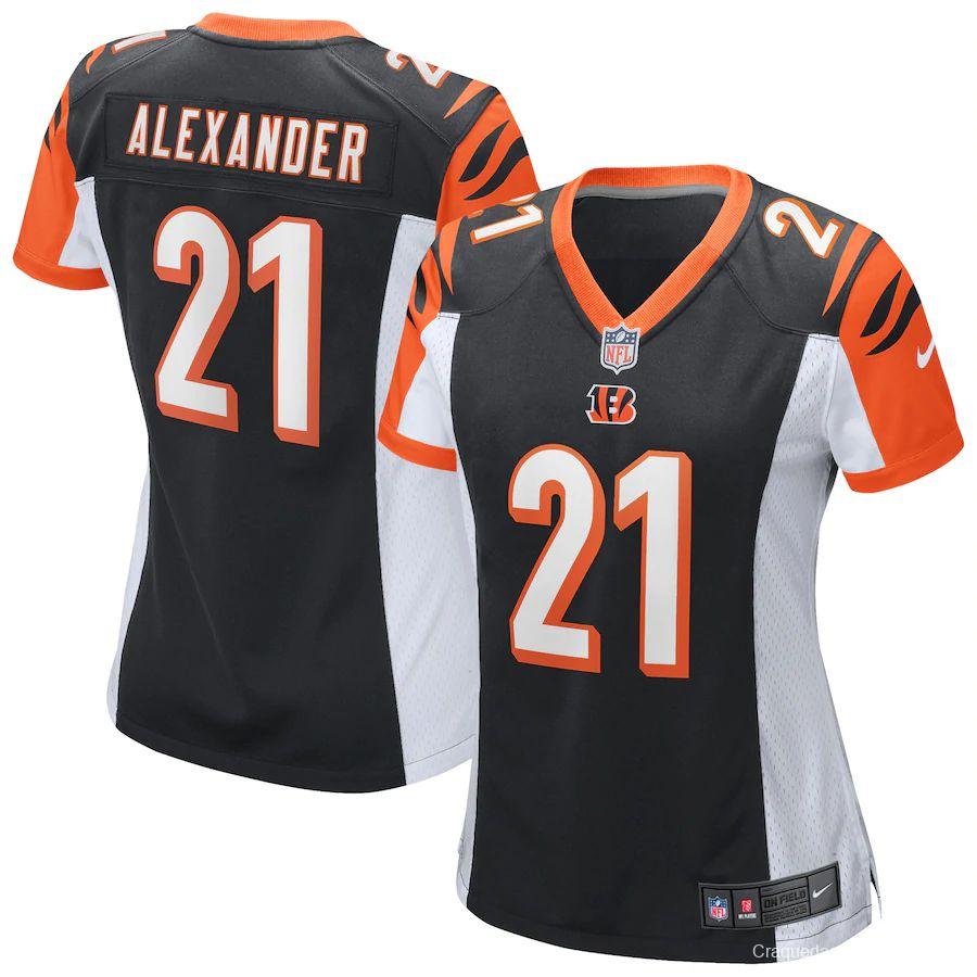 Women's Mackensie Alexander Black Player Limited Team Jersey