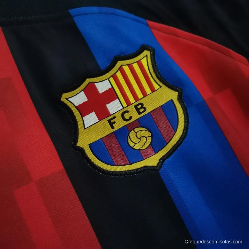 22 23 Barcelona Home Soccer Jersey