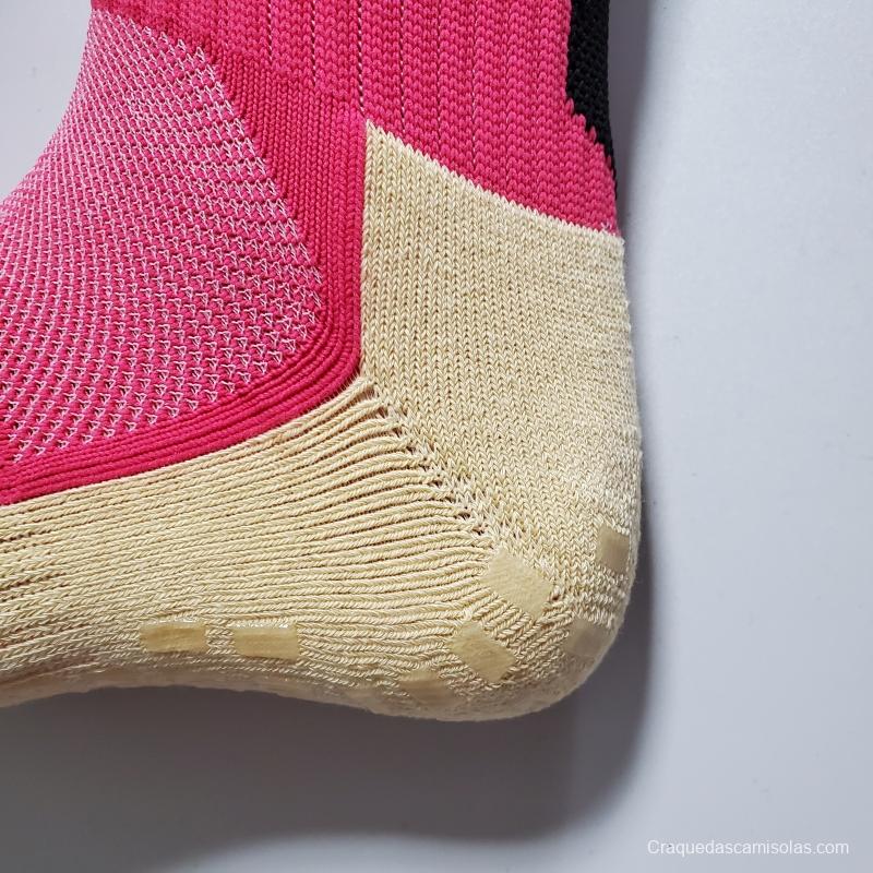 2022 Pink Long Top Non-Slip SOCKS#0087