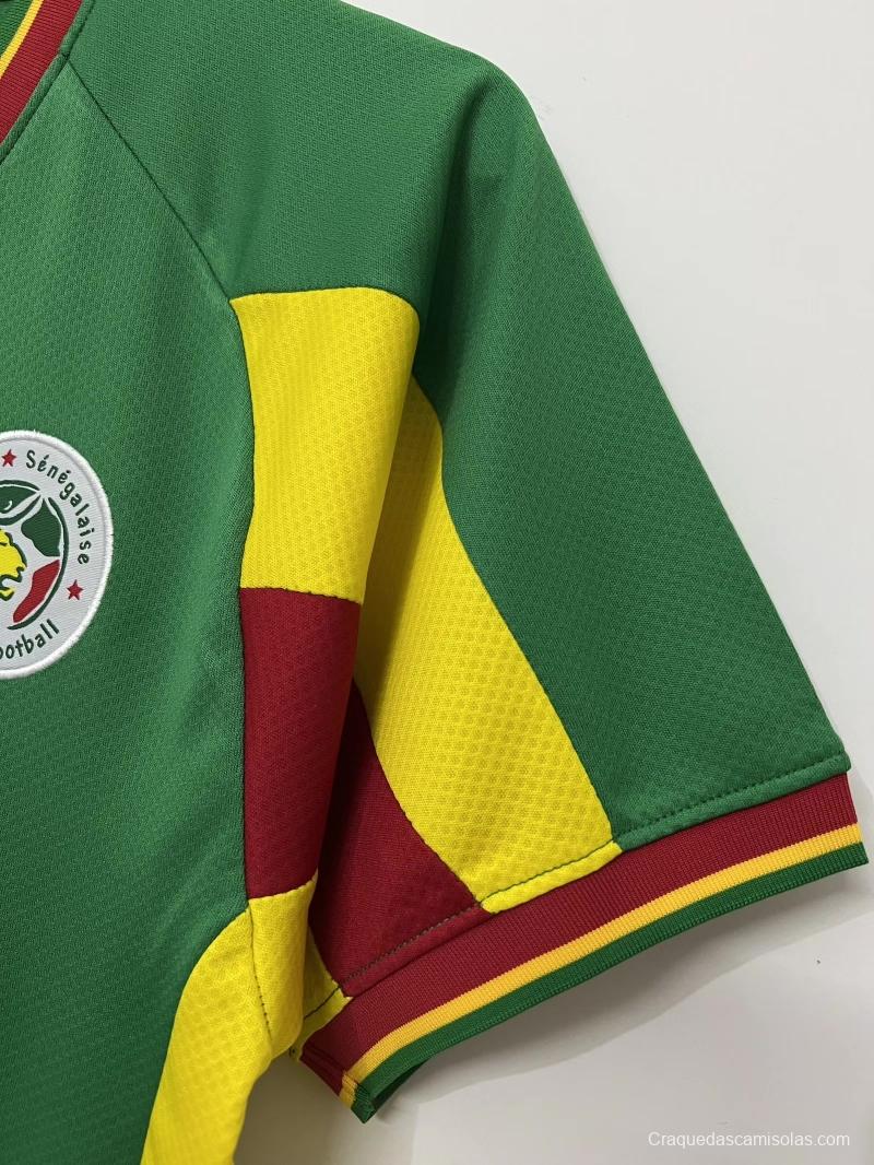 Retro 2002 Senegal Green Jersey