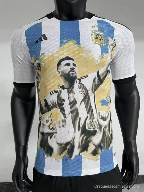 Player Version 2023 Argentina Messi Special Jersey