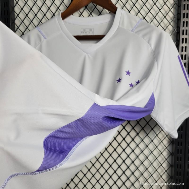 23-24 Cruzeiro White Training Jersey