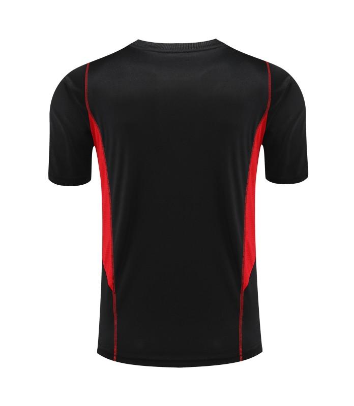 23-24 Sao Paulo Black Short Sleeve Jersey+Shorts