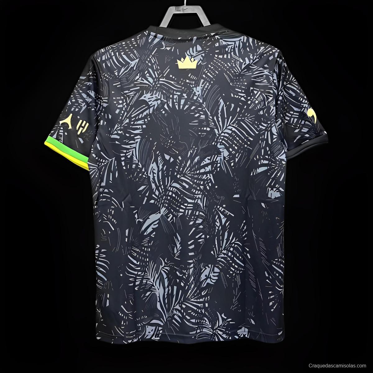 2023 Brazil La Pulga Black Special Jersey